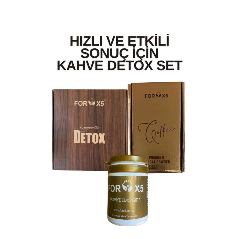 FORX5 COFFEE & FORX5 DETOX SET Çay Fiyatı