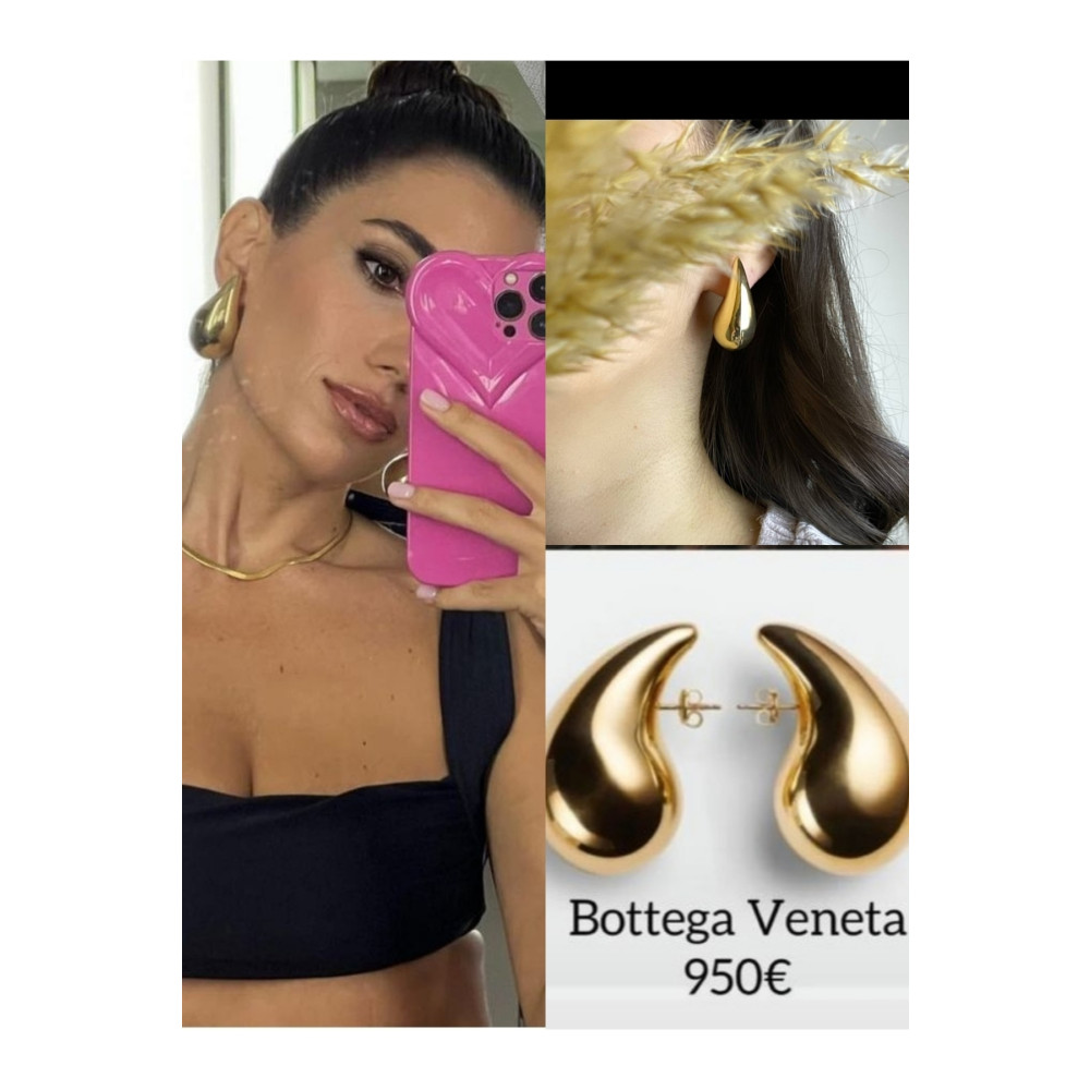 foryou Bottega Rachel Damla Küpe Standart Beden Bijuteri Küpe Fiyatı