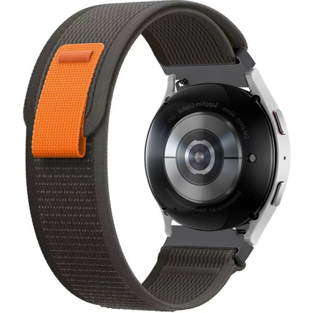 Forzacase Realme Watch 36 mm / Realme Watch S Için Cırtlı Hasır Kumaş Kordon Kayış - FC153 - Siyah Giyilebilir Teknoloji Aksesuarları Fiyatı