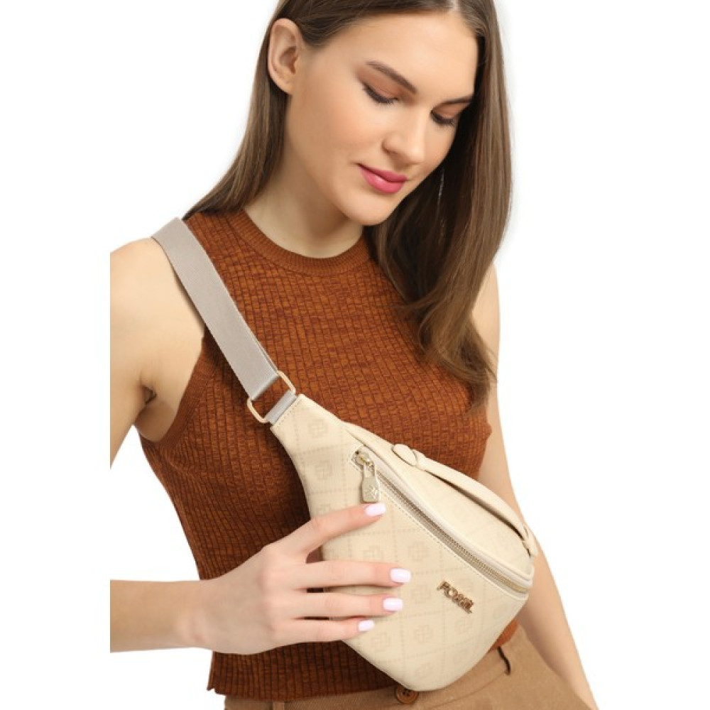 Fossil Bej Kadın 42X13X11 cm Bel Çantası 05FM24Y1000 Bayan Bel Çantası Fiyatı