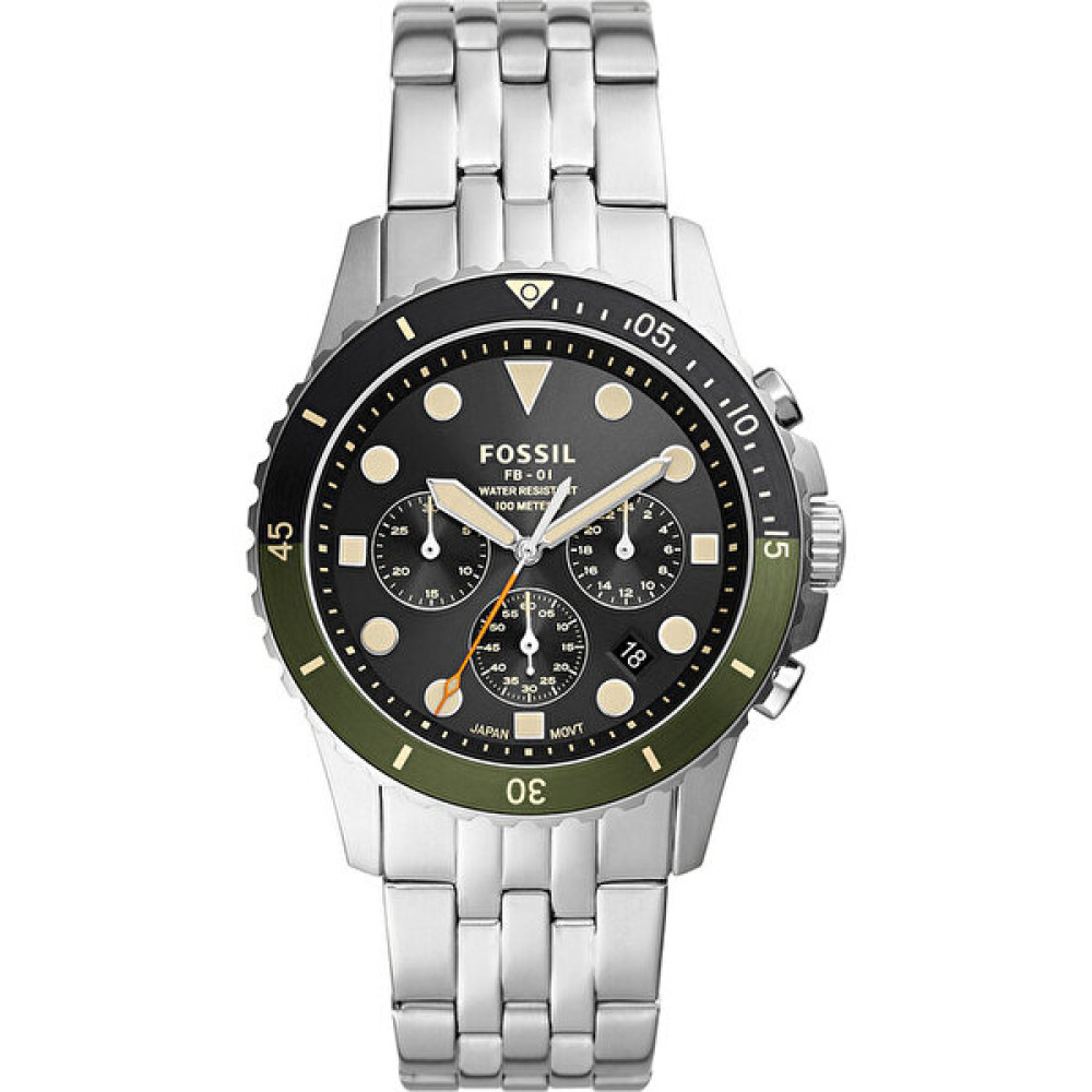 Fossil FFS5864  Erkek Kol Saati - Metalik Gri Kol Saatleri Fiyatı