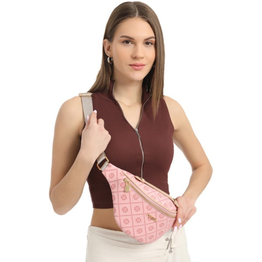 Fossil Pembe Kadın 42X13X11 cm Bel Çantası 05FM24Y1000 Bayan Bel Çantası Fiyatı