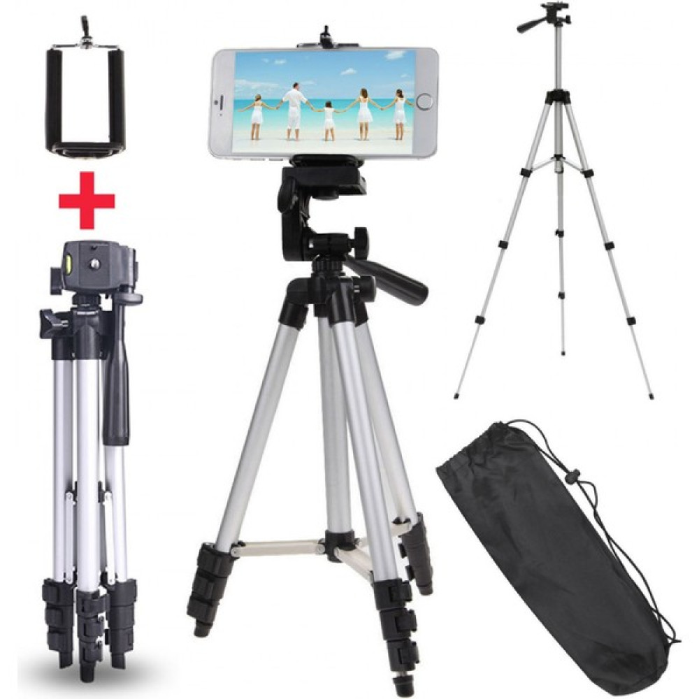 Fototek 135CM Profesyonel Fotoğraf Makinesi Tripod Cep Telefonu Tripod 3 kg Kap 135CM Tripot 3150 Tripod Tripodlar Fiyatı
