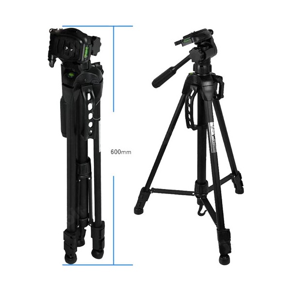Fototek 170cm Profesyonel Dslr Tripod Taşıma Çantalı Telefon Tutuculu 5kg Kapasite Diğer Fiyatı