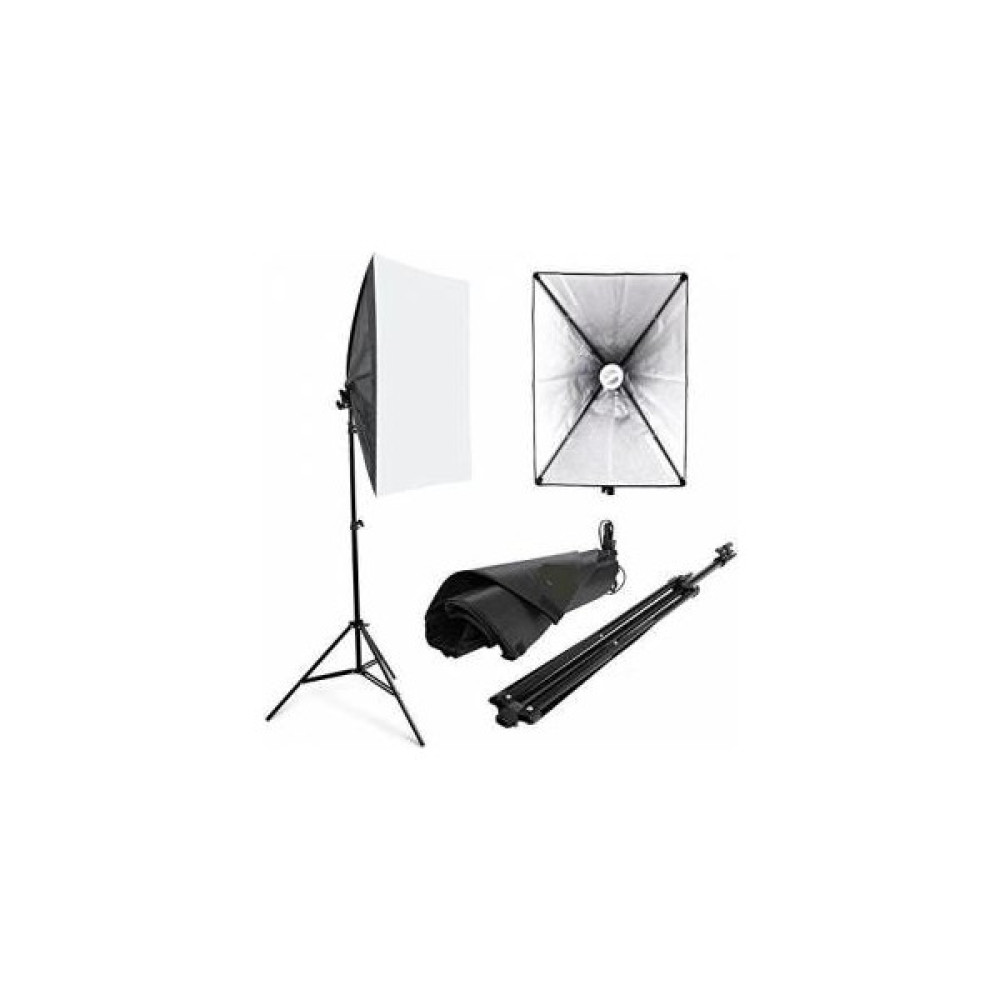 Fototek 50 x 70 cm Tek Duylu Softbox Ampüllü Tekli Sürekli Işık Seti Lambalı Video Kamera Aksesuarları Fiyatı