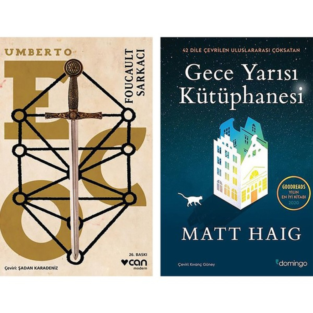 Foucault Sarkacı / Gece Yarısı Kütüphanesi (2 Kitap Set) Edebiyat Fiyatı