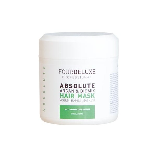 Four Deluxe Yoğun Bakım Maskesi 500 ml Keratin ve Doğal Yağlarla Güçlendirilmiş Saçlar için Özel Formül Diğer Fiyatı