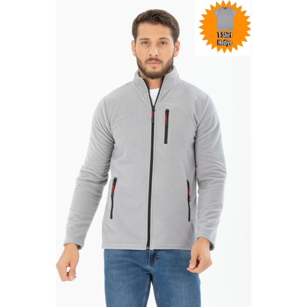 Four Man Erkek Polar Ceket (T-SHIRT HEDİYELİ ) Ayakkabı (Outdoor) Fiyatı