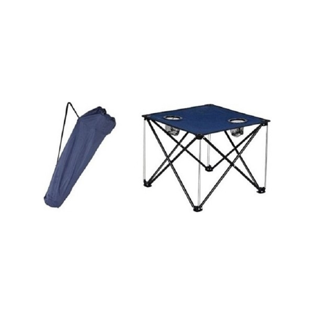 Four Season Lacivert-Mavi Katlanır Kamp Masası Taşıma Çantalı Yuvarlak 47 cm Kamp & Piknik Masası Fiyatı