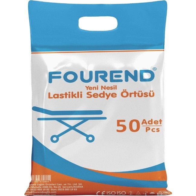 Fourend - Lastikli Sedye Örtüsü 250 Adet Diğer Fiyatı