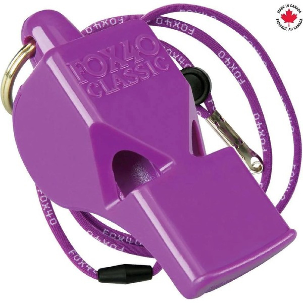 Fox 40 Classic Safety Düdük Mor - Ipli 9903-0808 Futbol Malzemeleri Fiyatı