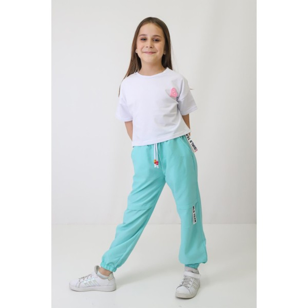 Fox Life Kids Kız Çocuk Yazlık Crop T-Shirt ve Pantolonlu 2 Parça Takım (2023 Yeni Sezon 238) 6-13 Yaş Kız Çocuk Giyim Takımı Fiyatı