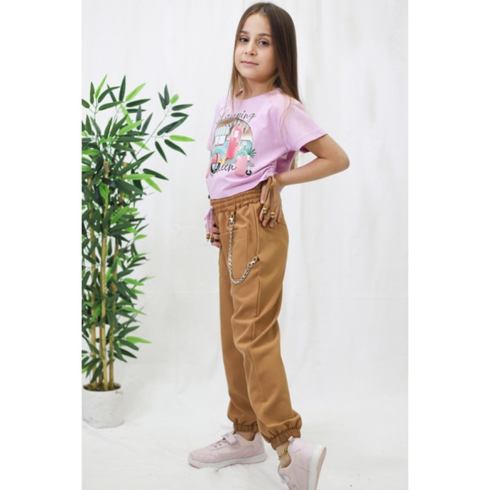 Fox Life Kids Kız Çocuk Zincirli Crop Takım Elbise -132 Kız Çocuk Giyim Takımı Fiyatı