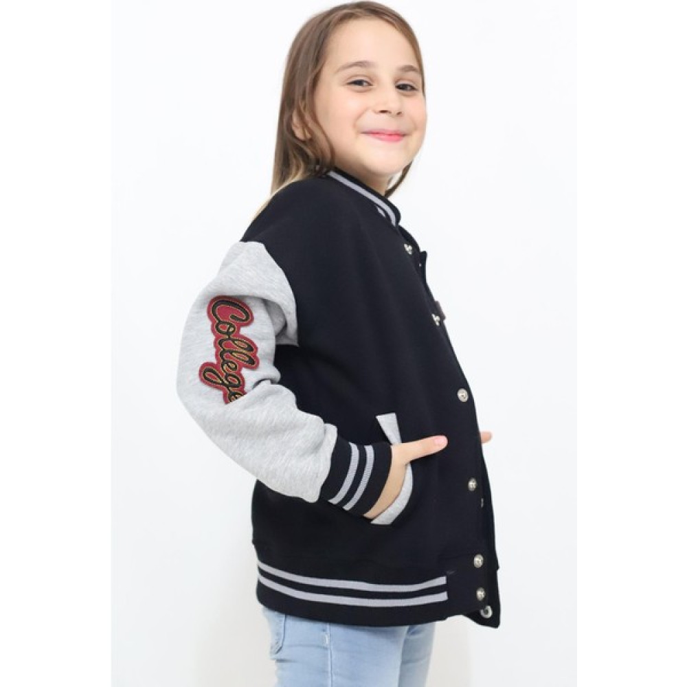 Fox Life Kids Unisex Oversize Kız,erkek Çocuk Kolej Ceket 8001(6-10 Yaş) Bayan Ceket Fiyatı