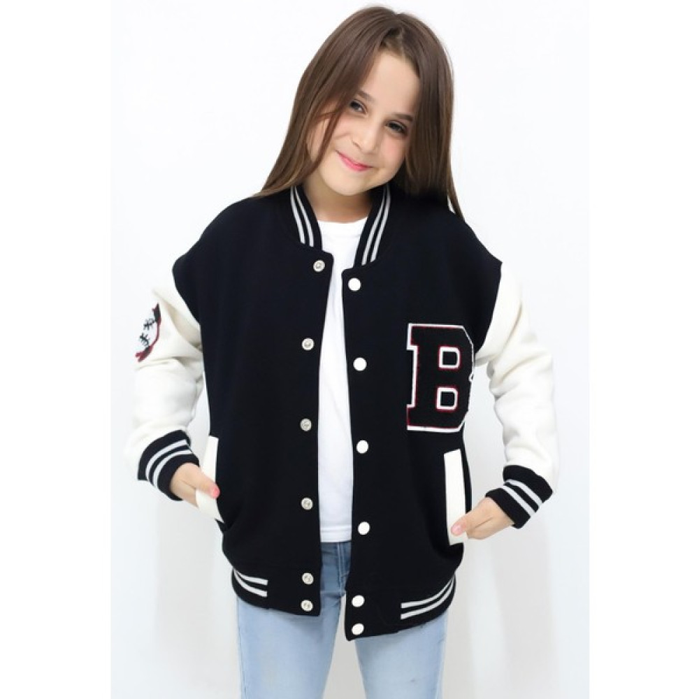 Fox Life Kids Unisex Oversize Kız,erkek Çocuk Kolej Ceket 8003(6-10 Yaş) Bayan Ceket Fiyatı