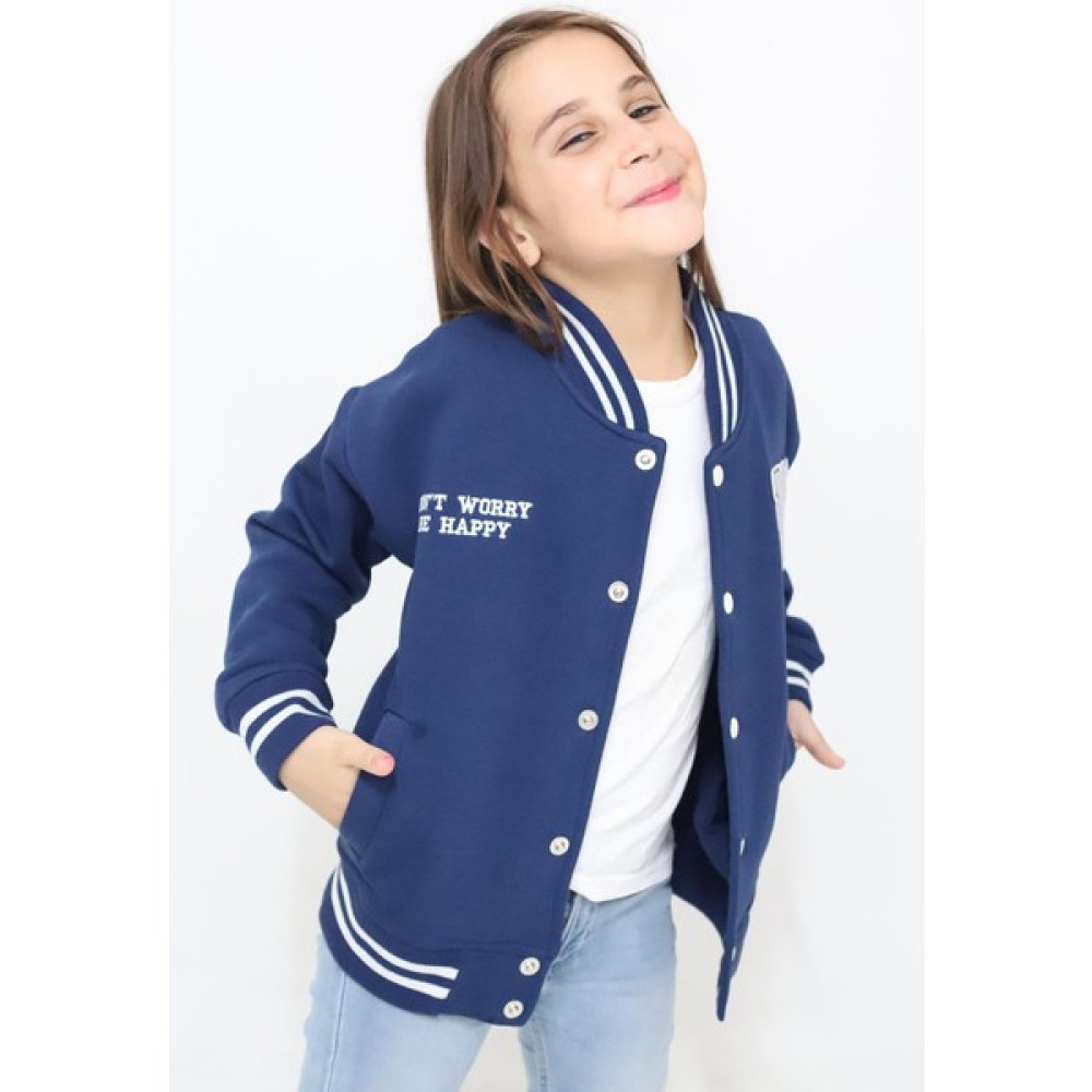 Fox Life Kids Unisex Oversize Kız,erkek Çocuk Kolej Ceket 8004(6-10 Yaş) Erkek Çocuk Mont Fiyatı