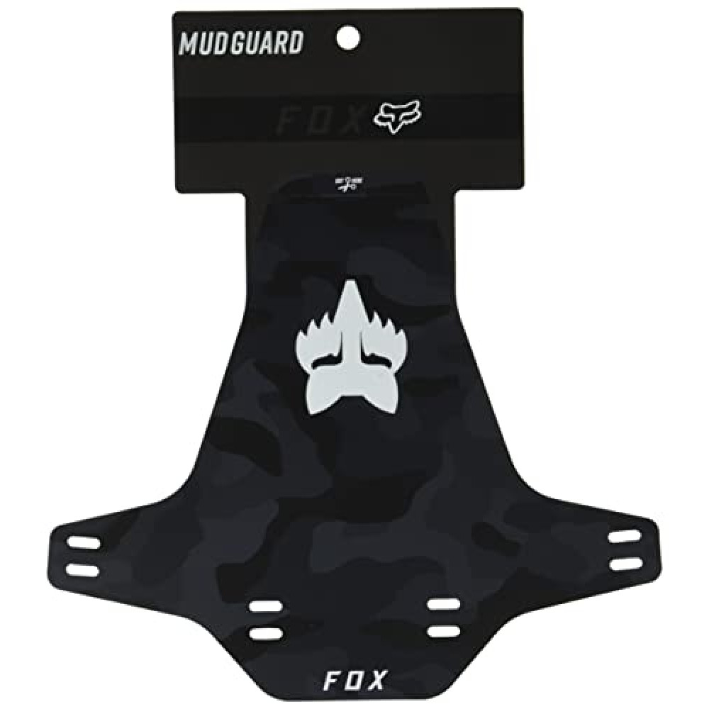 Fox Racing Mountain Bike Mud Guard, Black Camo, One Size