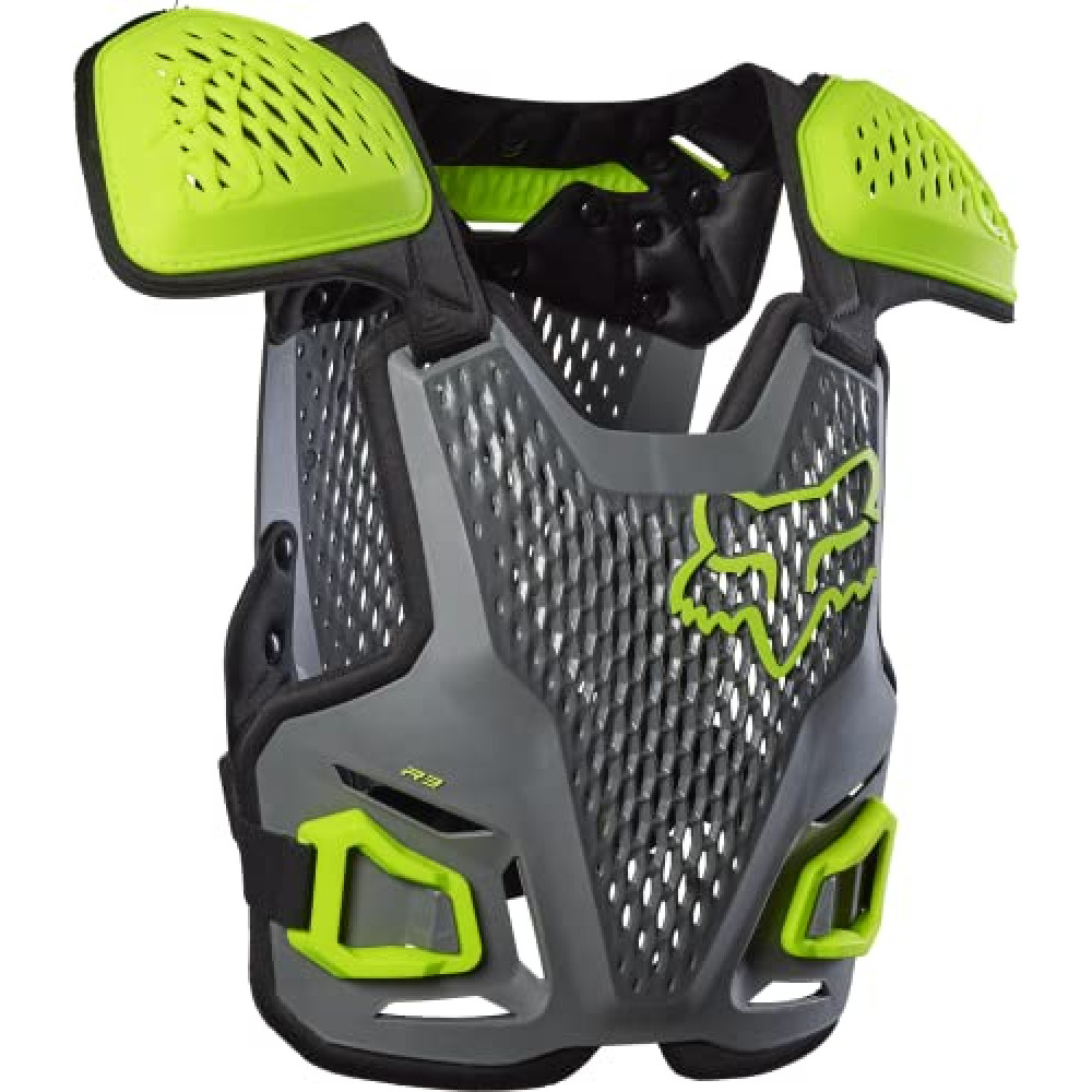 Fox Racing Youth R3 Motocross Chest Protector, Dark Shadow