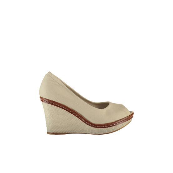 Fox Shoes 9674040305 Bej Dolgu Topuklu Ayakkabı Dolgu Topuk Ayakkabılar Fiyatı