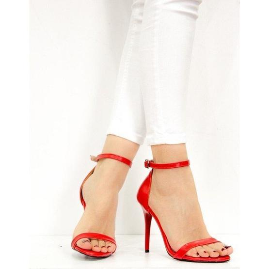 Fox Shoes B922112609 Kırmızı Topuklu Ayakkabı