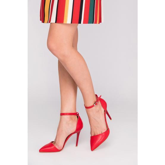 Fox Shoes D340086509 Kırmızı Kadın Topuklu Ayakkabı