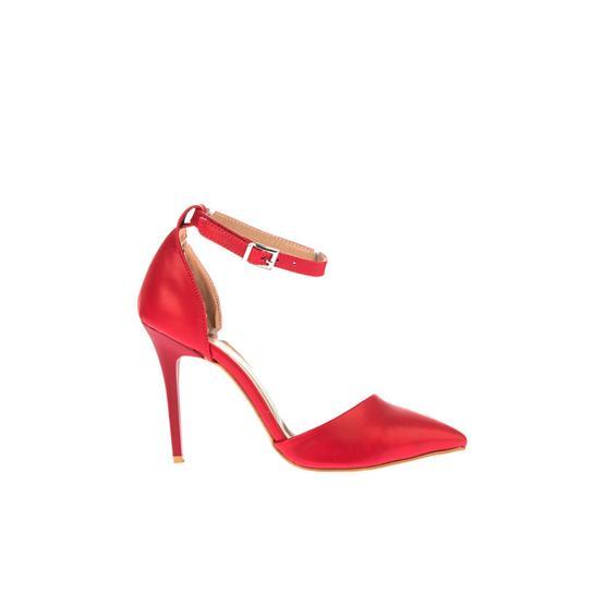 Fox Shoes D340086509 Kırmızı Kadın Topuklu Ayakkabı Topuklu Ayakkabı Fiyatı
