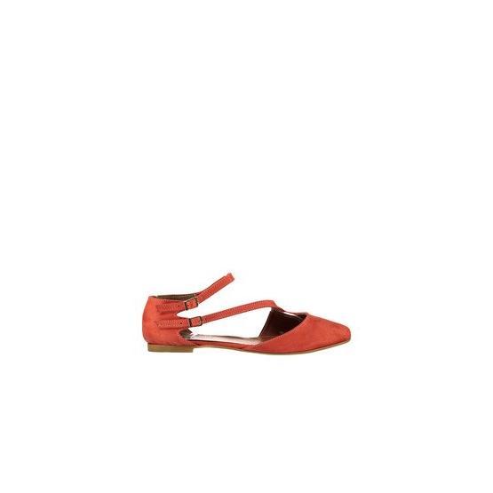 Fox Shoes D726016902 Turuncu Kadın Babet