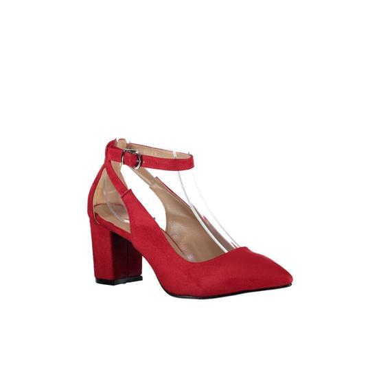 Fox Shoes D922223602 Kırmızı Kadın Topuklu Ayakkabı