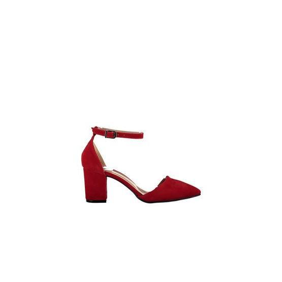 Fox Shoes D922676702 Kırmızı Kadın Topuklu Ayakkabı