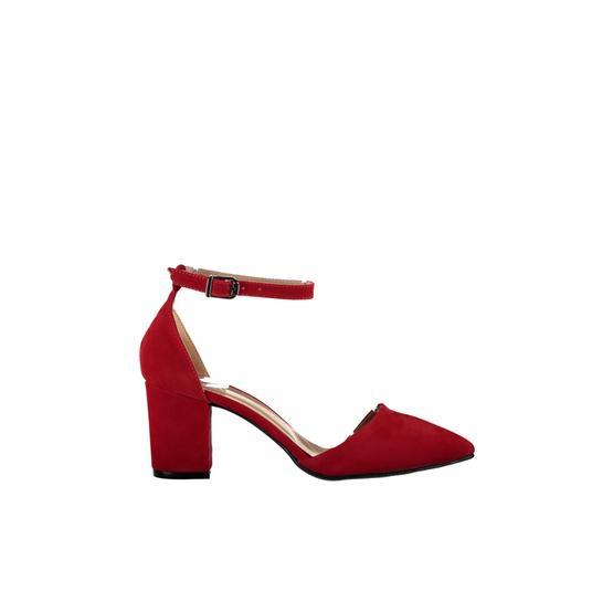 Fox Shoes D922676702 Kırmızı Kadın Topuklu Ayakkabı Topuklu Ayakkabı Fiyatı