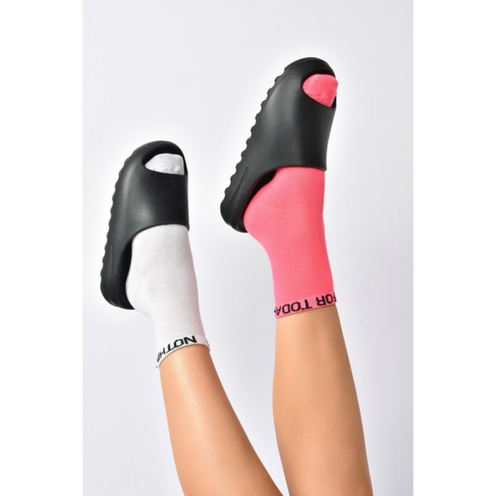 Fox Shoes Siyah Kadın Terlik K230526909 Babetler Fiyatı