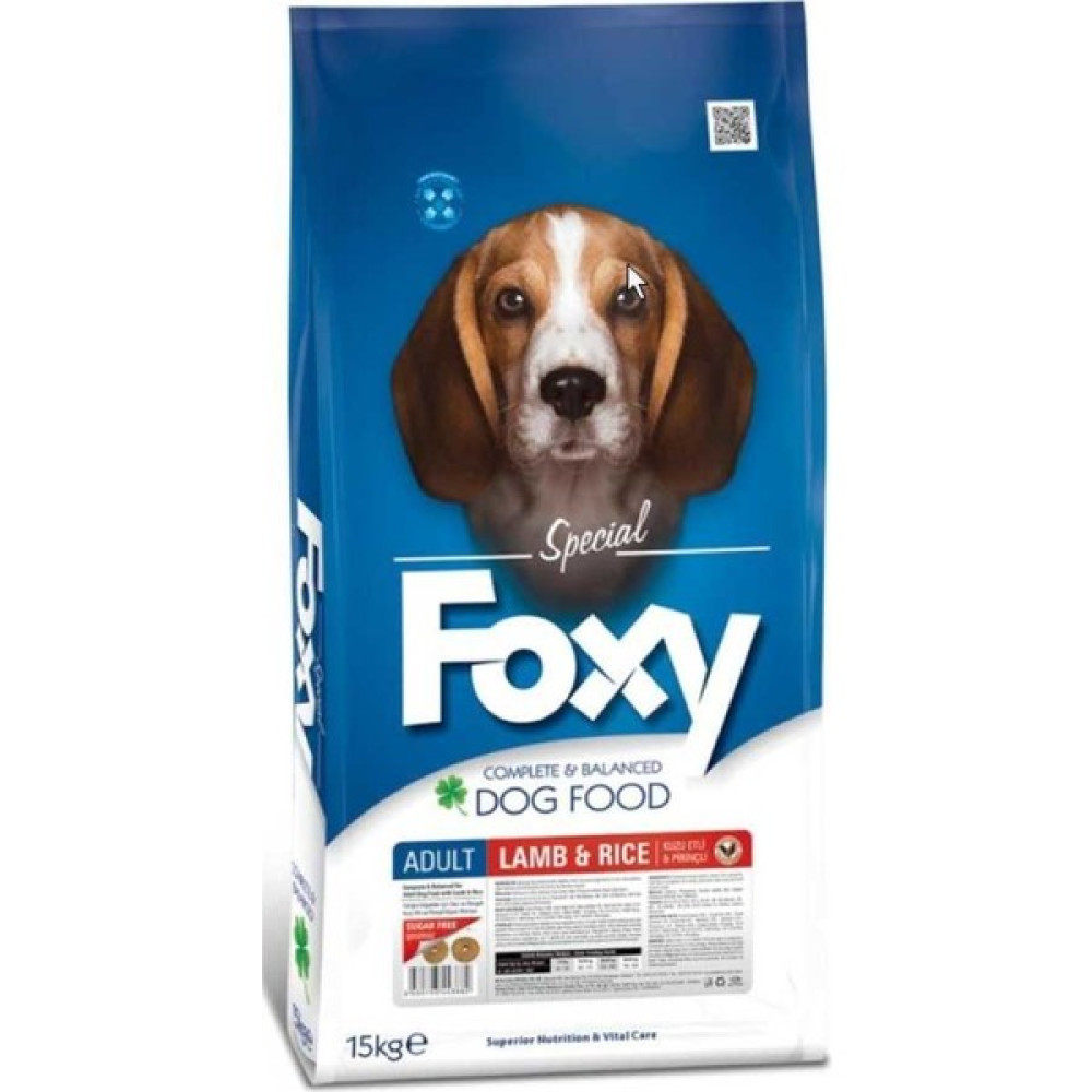 Foxy Yetişkin Köpek Maması Kuzulu ve Pirinçli 15 kg Evcil Hayvan Ürünleri Fiyatı