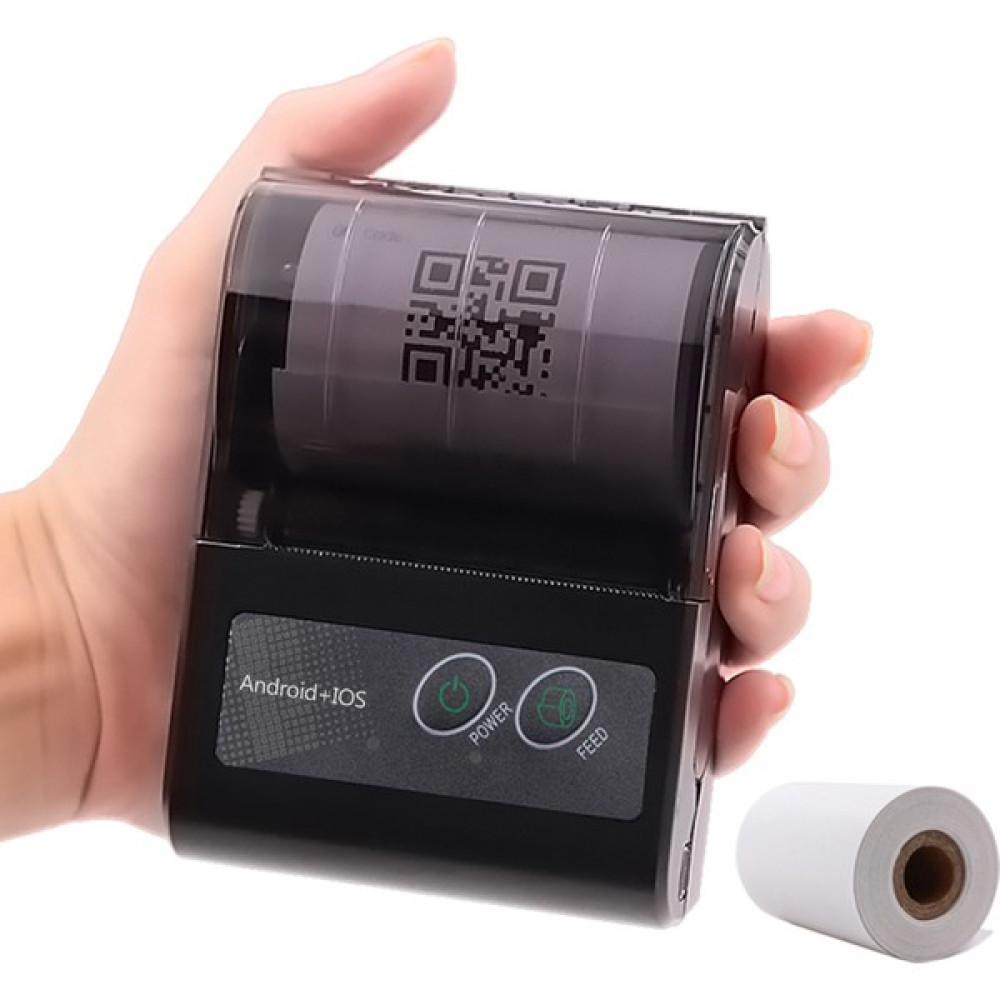 Foyou 58MM Mini Taşınabilir Termal Yazıcı - Siyah (Yurt Dışından) Yazıcılar Fiyatı