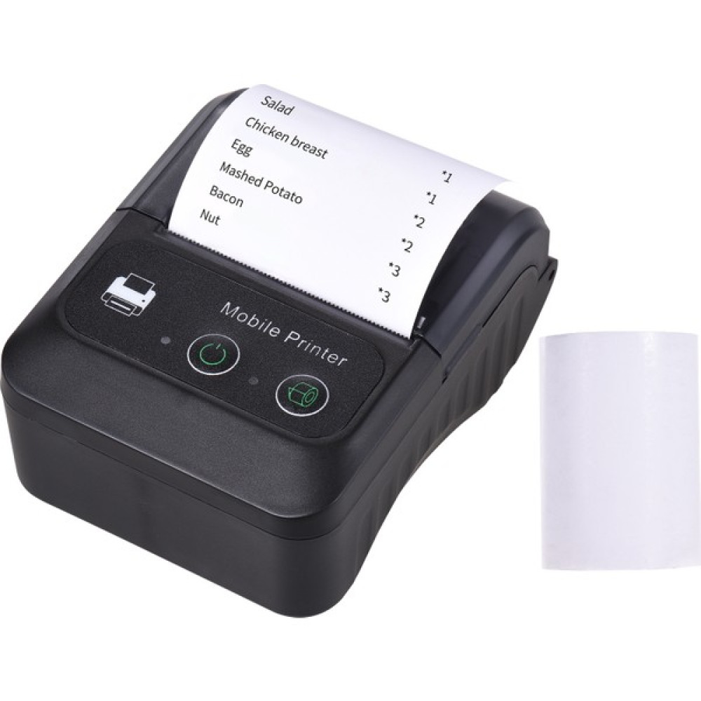 Foyou Taşınabilir Kablosuz Bt 58MM 2 Inç Termal Makbuz Yazıcısı - Siyah (Yurt Dışından) Yazıcılar Fiyatı