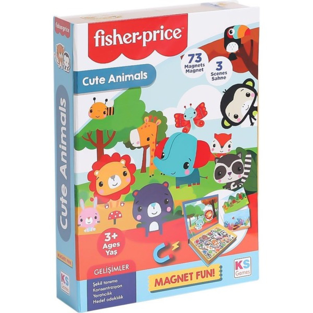 Fp 13408 Fisher Price Baby Puzzle Cute Animals -Ks Puzzle Puzzle & Aksesuarları Fiyatı