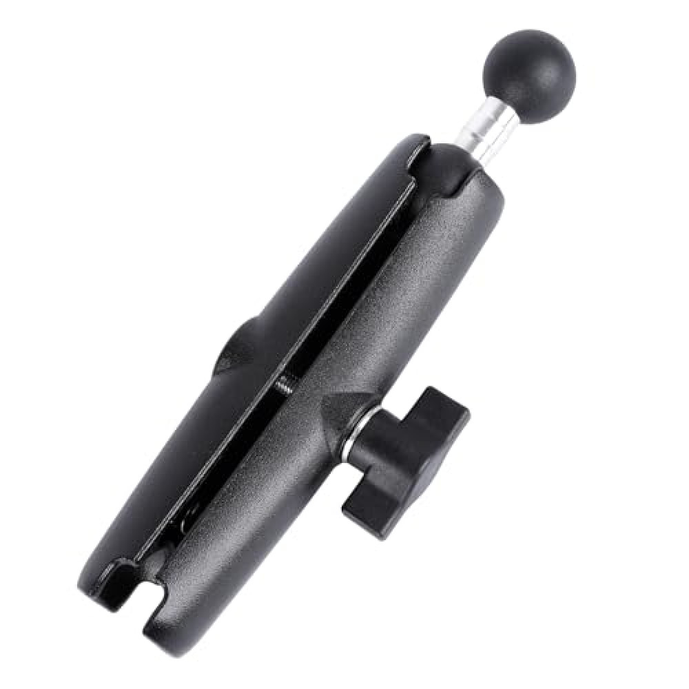 FPN Double Socket Arm with 1" Double Ball Adapter Compatible with RAM B Size Mounts, 360° Rotation Extension Rod for Phone Holder, Tablet Mount, for Bike, Motorcycle, Truck (7.48" Long Adapter)