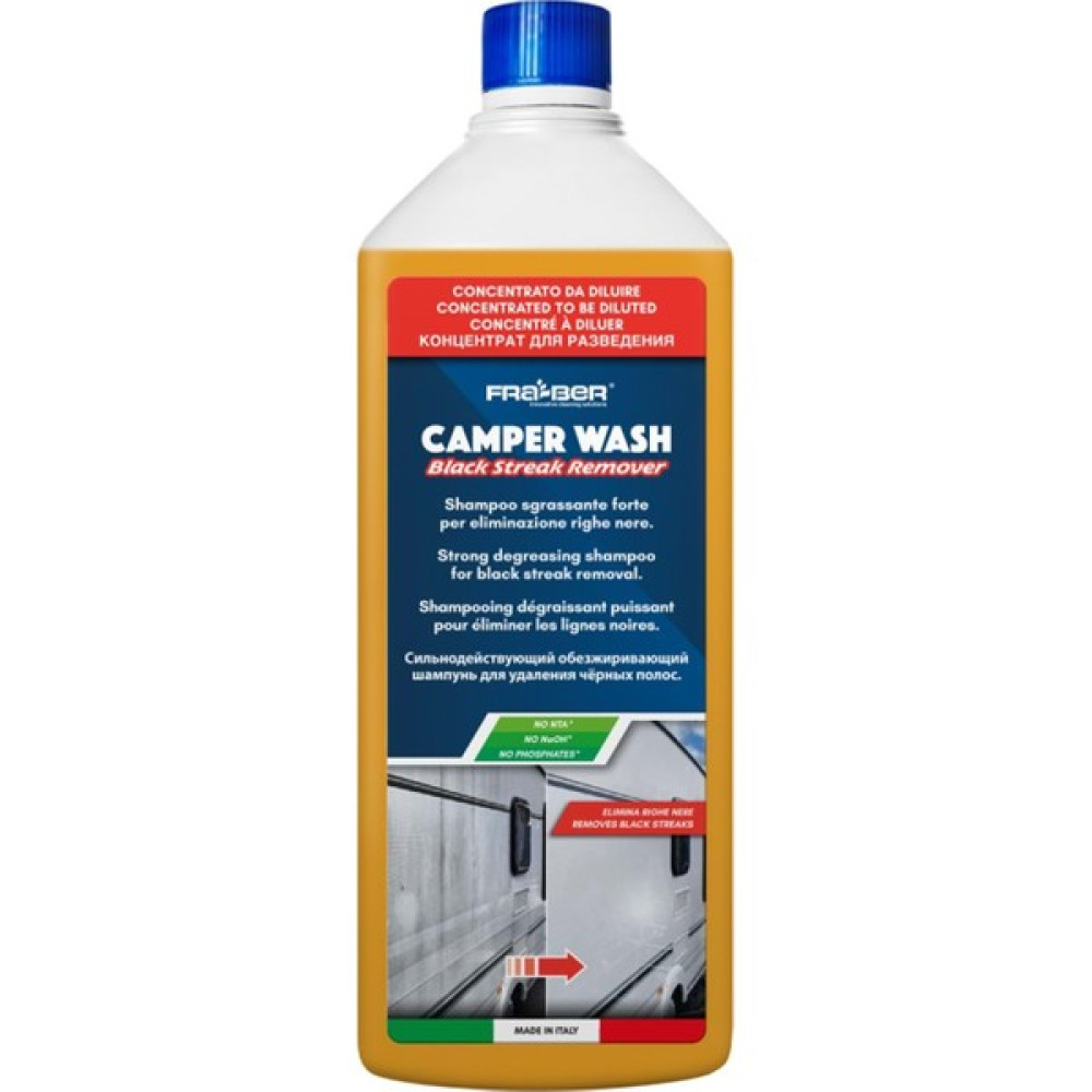 Fra-Ber Camper Wash Karavan Şampuanı Siyah Leke Giderici Konsantre - 1000 ml Oto Yıkama Ürünleri Fiyatı