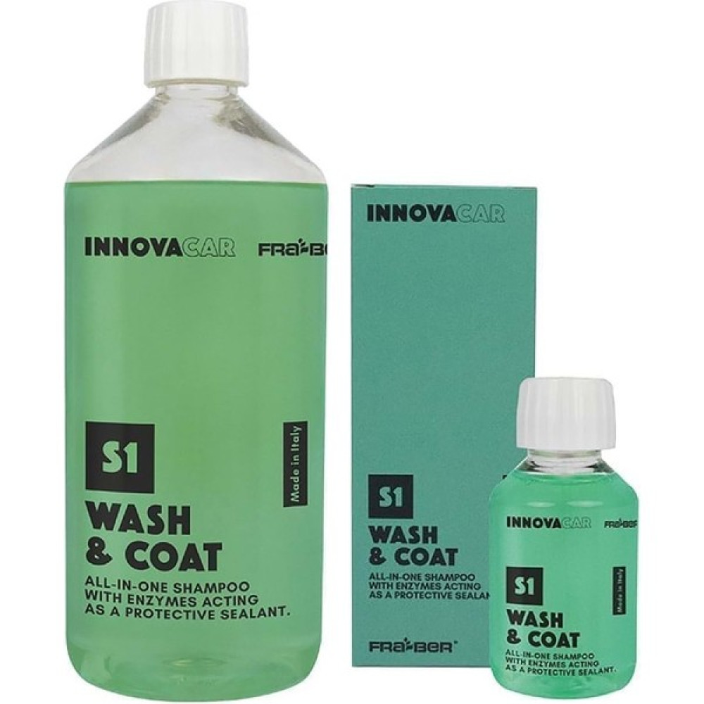 Fraber Innovacar Innovacar S1 Wash & Coat - Seramikli Boya Koruyucu Şampuan - 1lt Oto Yıkama Ürünleri Fiyatı