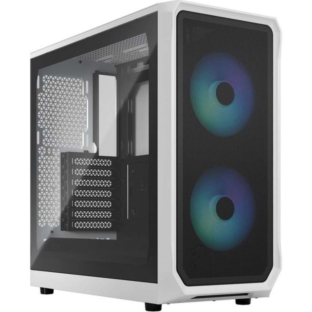 Fractal Design Focus 2 Rgb Beyaz Temperli Cam Oyuncu Bilgisayar Kasası FD-C-FOC2A-04 PC Kasaları Fiyatı