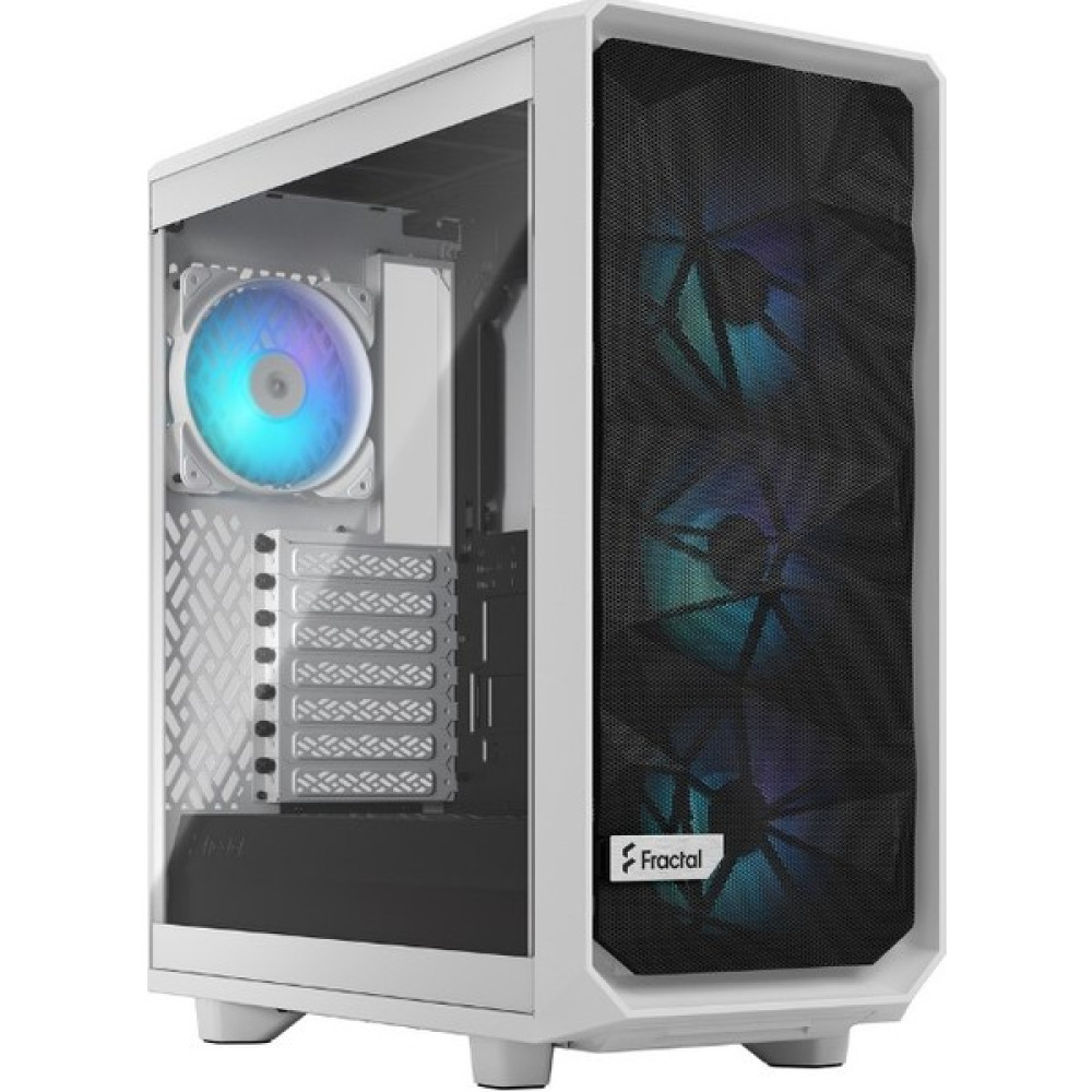 Fractal Design Meshify 2 Compact Rgb Beyaz Temperli Cam Atx Oyuncu Bilgisayar Kasası (FD-C-MES2C-08) PC Kasaları Fiyatı