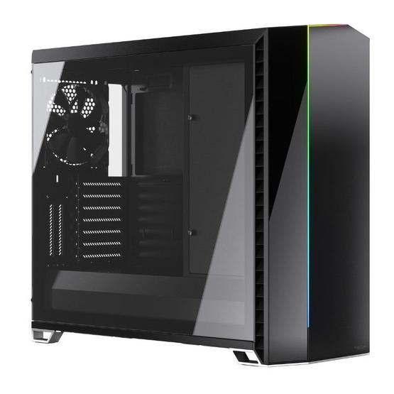 Fractal Design Vector RS Tempered Glass Dikey Tower Siyah Transparan Mini Bilgisayar Kasası
