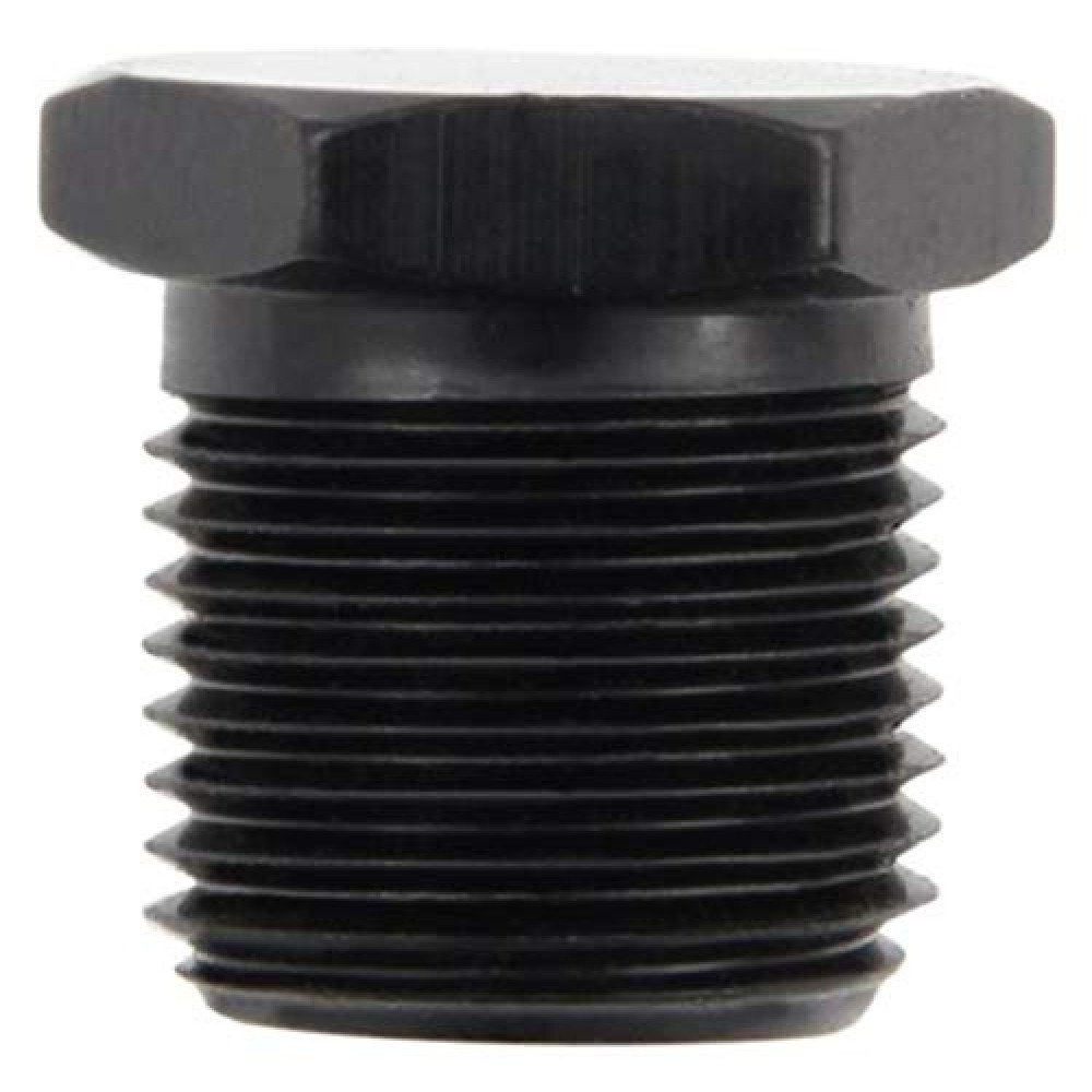 Fragola 493301-BL Black 1/8 MPT Hex Pipe Plug