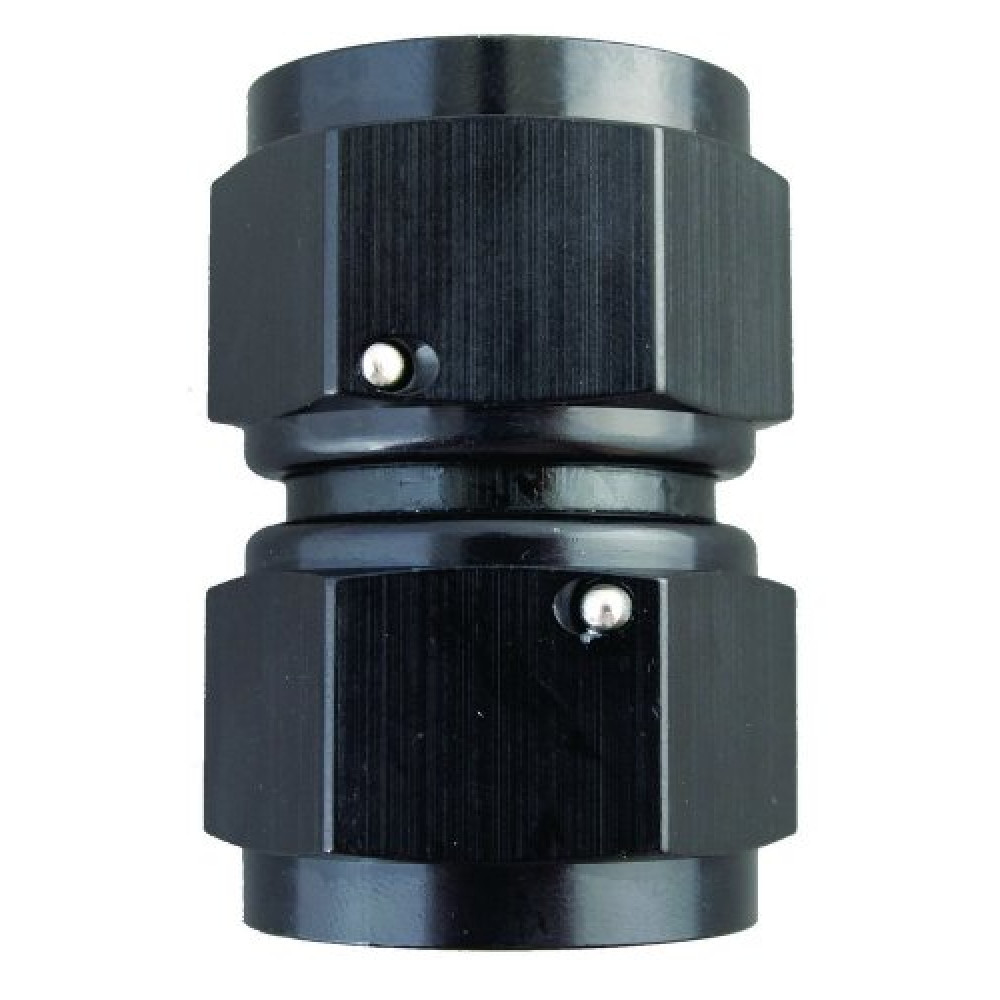 Fragola 496106-BL Black Size (-6) Female Swivel Connector