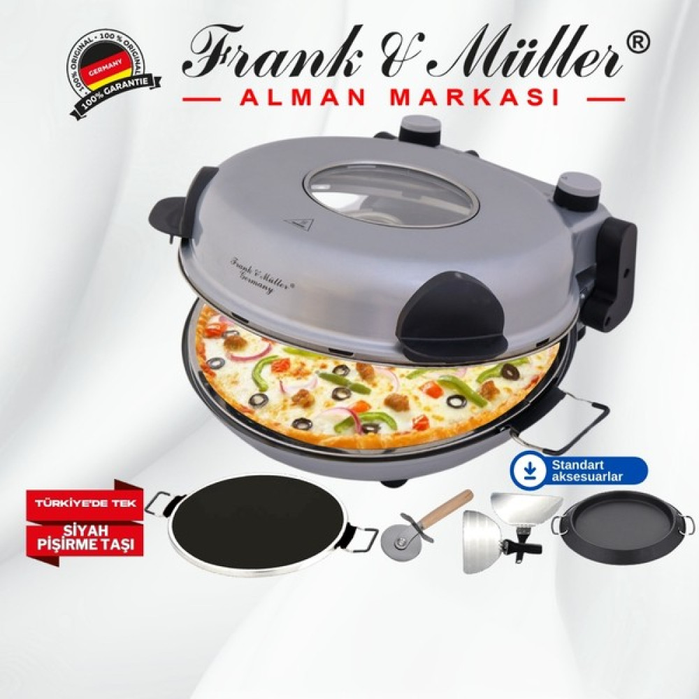 Frank & Müller Germany | Taş Fırın | Gri GRİLL , LAHMACUN ve PİZZA MAKİNESİ Mini / Midi Fırınlar Fiyatı