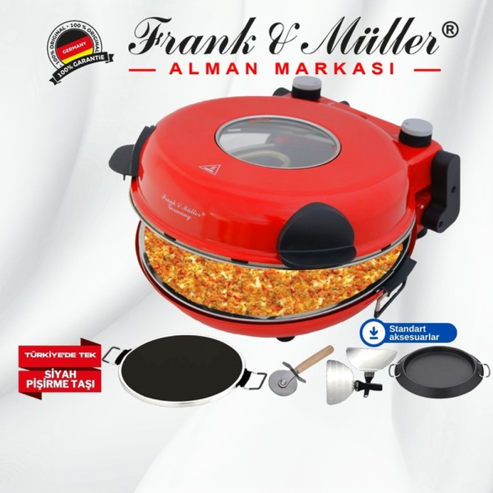 Frank & Müller Germany | Taş Fırın | Kırmızı Mini / Midi Fırınlar Fiyatı