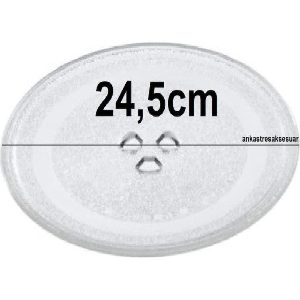 Franke Faber Dominox Mikrodalga Fırın Için Döner Cam Tabak Tepsi 24,5cm Fırınlar Fiyatı