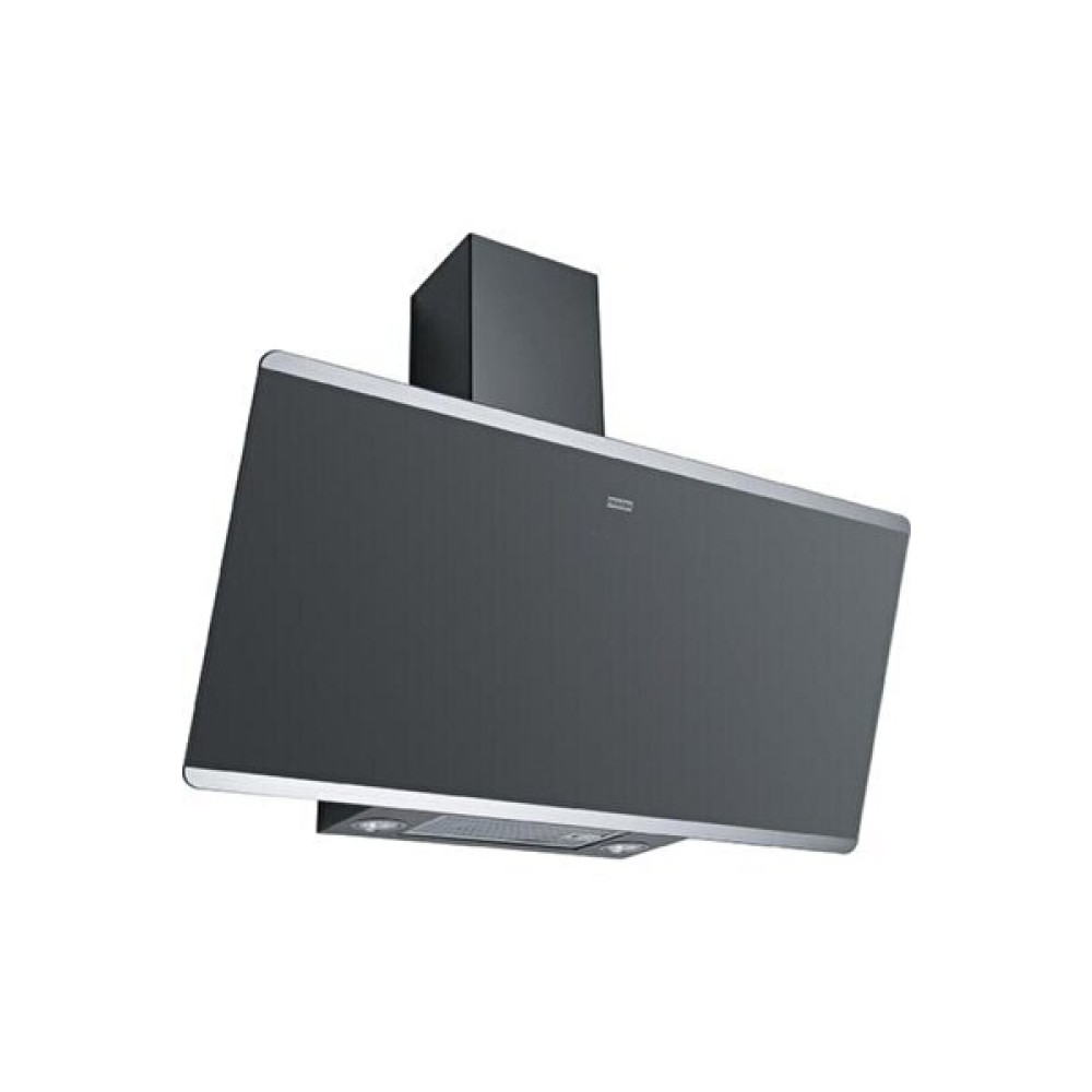 Franke Glass Linear Vertical FPJ 915 V BK A/Ss 90 CM Siyah Duvar Tipi Davlumbaz Ankastre Davlumbazlar Fiyatı
