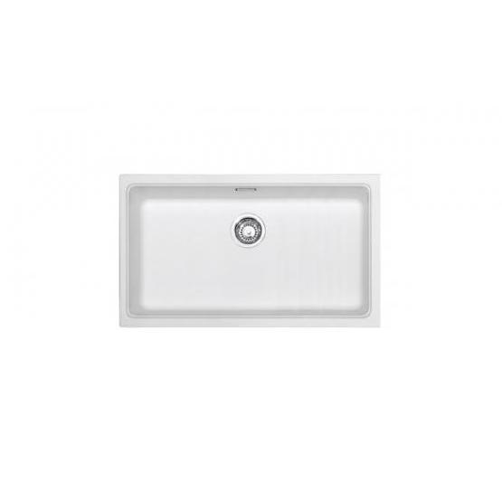 Franke Kubus KBG 110-70 Bianco Granit Tezgahaltı Eviye Eviyeler Fiyatı
