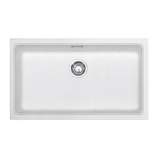 Franke Kubus KBG 110-70 Bianco Granit Tezgahaltı Eviye