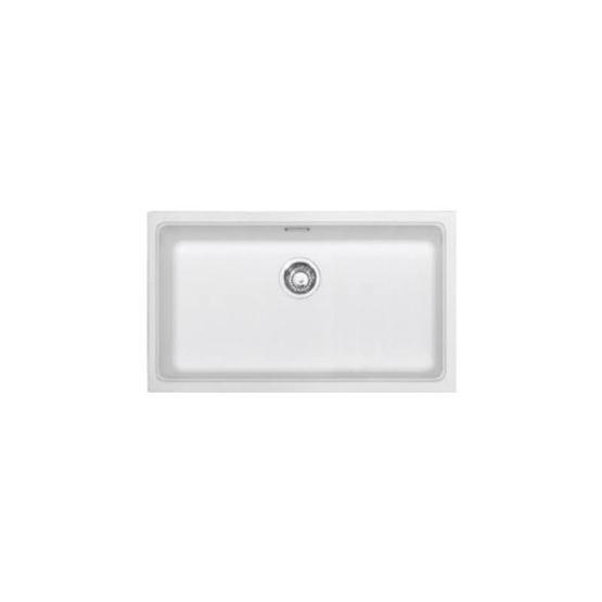 Franke Kubus KBG 110-70 Bianco Granit Tezgahaltı Eviye